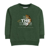THE KING SWEAT-SHIRT ARMY COLOR