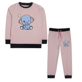 BABY ELEPHANT PINK COLOR GIRLS TRACK SUIT
