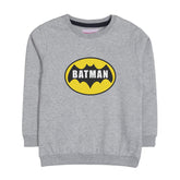 BATMAN GREY COLOR BOYS LONG SLEEVE SWEAT-SHIRT