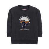 READY TO CRUSH CHARCOAL BOYS LONG SLEEVE SWEAT-SHIRT