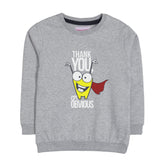 THANK YOU GREY HEADER BOYS SWEAT-SHIRT