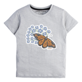 GREY PRINTED PROCESS CANARY GIRLS T.SHIRT
