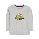 THE ADVENTURE OATMEAL BOYS LONG SLEEVE SWEAT-SHIRT
