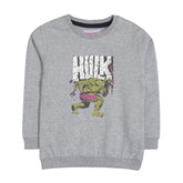 HULK GREY HEADER BOYS SWEAT-SHIRT