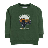MONSTAR TRUCK SWEAT-SHIRT ARMY COLOR