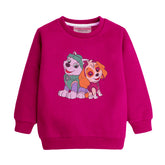 PAW RED GIRLS LONG SLEEVE SWEAT-SHIRT