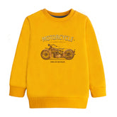 MOTORCYCLE FLEECE MUSTERED SWEATSHIRT