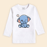 BABY ELEPHANT SNOW-WHITE GIRLS LONG SLEEVE T-SHIRT