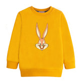 BUG BUN GIRLS ORANGE SHADE FLEECE SWEAT SHIRT