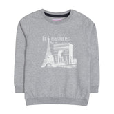 TREASURE GREY HEADER BOYS SWEAT-SHIRT