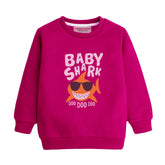 BABY SHARK RED COLOR BOYS LONG SLEEVE SWEAT-SHIRT