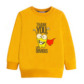 PRINTED CPT.OBVIOUS FLEECE SWEATSHIRT
