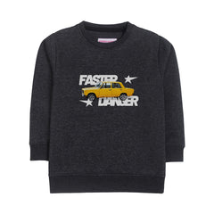 FASTER DANGER JUNIOR BOY CHARCOAL COLOR TRACK SUIT