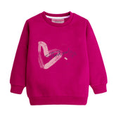 THANKS YOU RED GIRLS LONG SLEEVE SWEAT-SHIRT