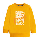BURN FOR FAT FLEECE MUSTERED SWEATSHIRT