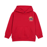 BEACH BOUND RED BOYS FLEECE HOODIE