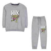 HULK JUNIOR BOY GREY HEADER TRACK SUIT