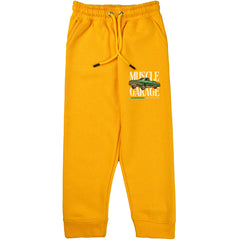 MUSCLE GARAGE JUNIOR BOY YELLOW HEADER COLOR TRACK SUIT