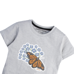 GREY PRINTED PROCESS CANARY GIRLS T.SHIRT