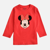 DIGITAL PRINTED MINNIE JUNIOR FEISTA COLOR GIRLS LONG SLEEVE T.SHIRT