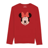 MINNIE JUNIOR FEIRY RED COLOR GIRLS LONG SLEEVE T-SHIRT