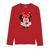 MINNIE 2 JUNIOR FEIRY RED COLOR GIRLS LONG SLEEVE T-SHIRT