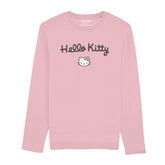 DIGITAL PRINTED HELLO KITTY JUNIOR TICKLED PINK COLOR GIRLS LONG SLEEVE T.SHIRT