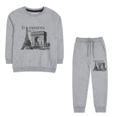 TREASURES JUNIOR BOY GREY HEADER TRACK SUIT