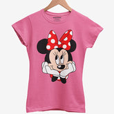 MINNIE JUNIOR PINK GIRLS T.SHIRT