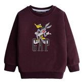 Gap junior Maroon Color Boys Long Sleeve Sweat-Shirt
