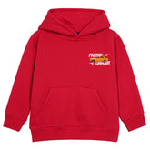 FASTER DANGER RED BOYS FLEECE HOODIE