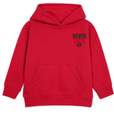 NEVER GIVE UP FLEECE HOODIE