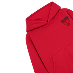 NEVER GIVE UP FLEECE HOODIE