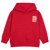 BURN FOR FAT RED BOYS FLEECE HOODIE