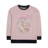MAGIC PINK GIRLS LONG SLEEVE SWEAT-SHIRT