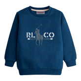 POLO NAVY BOYS LONG SLEEVE SWEAT-SHIRT