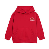 CHAMPION RED BOYS FLEECE HOODIE