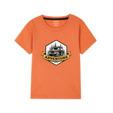 ORANGE GRAPHICS ADVENTURE T-SHIRT