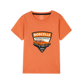 ORANGE GRAPHICS BORCELLE T-SHIRT