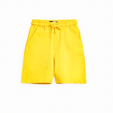 YELLOW COLOR BOYS TERRY SHORTS