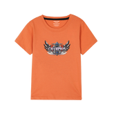 ORANGE GRAPHICS CHAMPION T-SHIRT