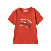 RED GRAPHICS DREAMER T-SHIRT