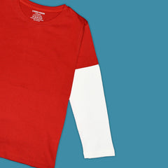 JUNIOR FEISTA (WHITE ARMS) COLOR BOYS LONG SLEEVE T.SHIRT