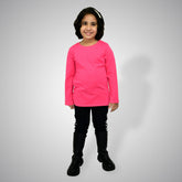 Junior Paradise Pink Color Girls Long Sleeve T.Shirt