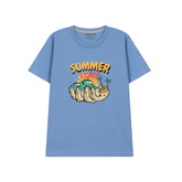MOLE GREY GRAPHS PAW SUMMER T-SHIRT