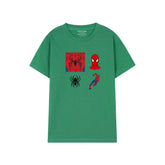 GREEN T-SHIRT Graphics SPIDER