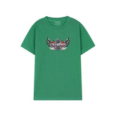 GREEN T-SHIRT Graphics CHAMPION