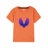 ORANGE GRAPHICS PHONIX T-SHIRT