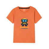 ORANGE GRAPHICS ROBORT T-SHIRT
