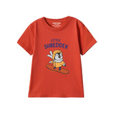RED GRAPHICS SHREDDER T-SHIRT